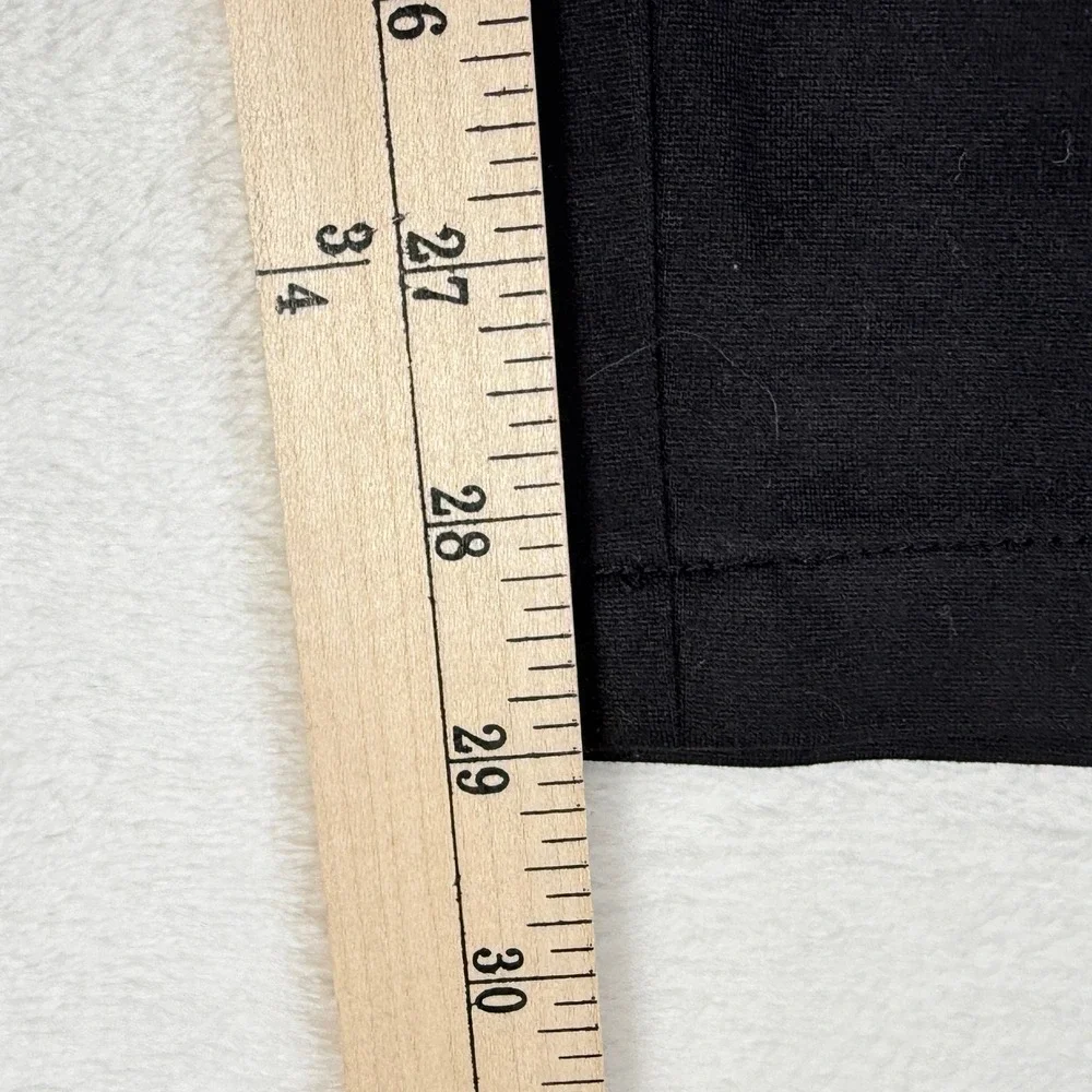 Quince Mens Black Stretch Knit Pintuck Trouser Pants XL Wrinkle Free NWT